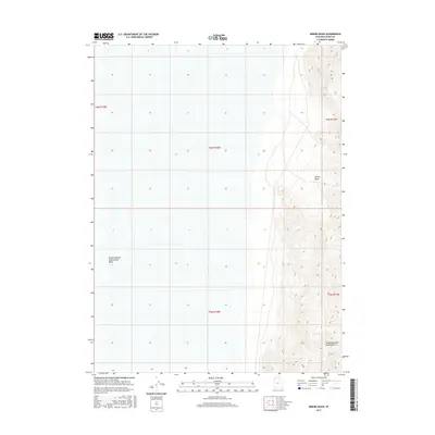 2017 Map of Miners Basin, 2017 Print