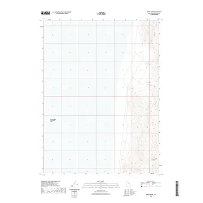 2020 Map of Miners Basin, 2020 Print