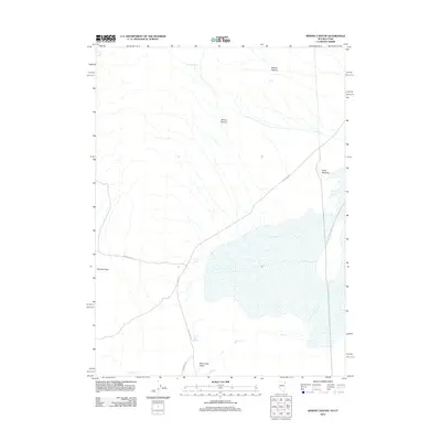 2012 Map of Miners Canyon, 2012 Print