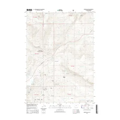 2015 Map of Miners Delight, 2015 Print