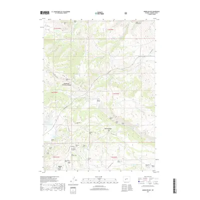 2017 Map of Miners Delight, 2017 Print