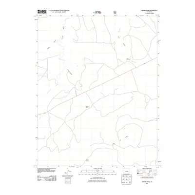 2011 Map of Miners Peak, 2011 Print