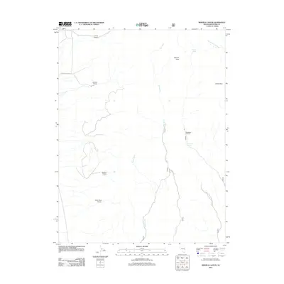 2012 Map of Minerva Canyon, 2012 Print