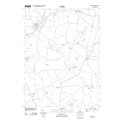 2010 Map of Minerva, 2010 Print