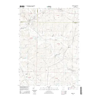 2016 Map of Minerva, 2016 Print