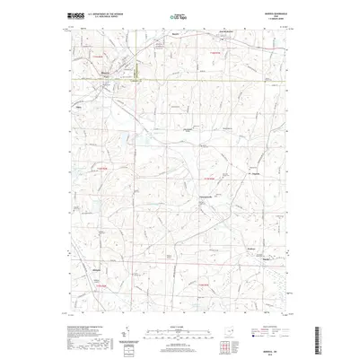 2019 Map of Minerva, 2019 Print