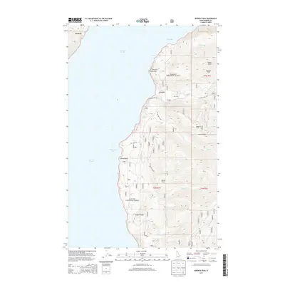 2013 Map of Minerva Peak, 2013 Print