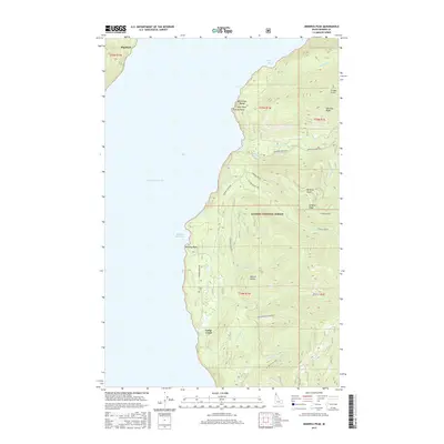 2017 Map of Minerva Peak, 2017 Print