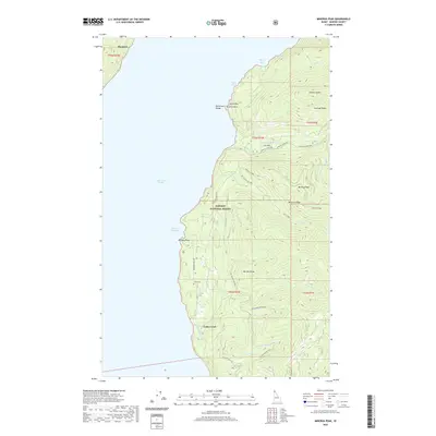 2020 Map of Minerva Peak, 2020 Print