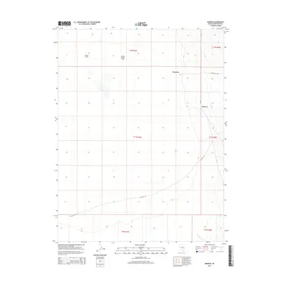 2014 Map of Minerva, 2014 Print