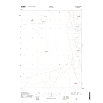 2018 Map of Minerva, 2018 Print