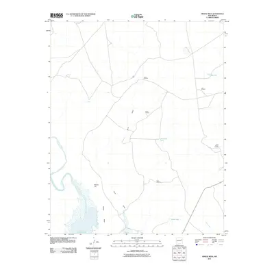 2010 Map of Minese Mesa, 2010 Print