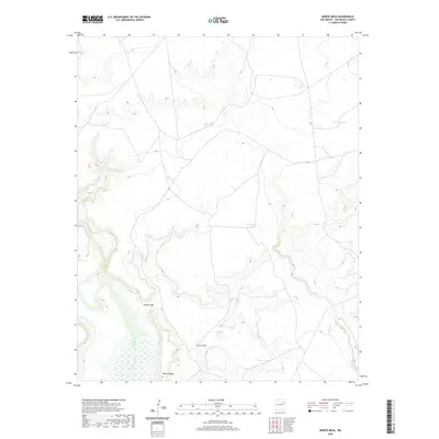 2020 Map of Minese Mesa, 2020 Print