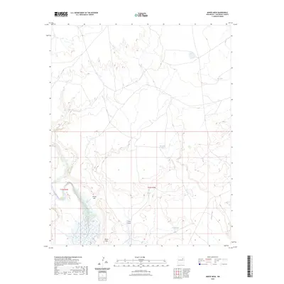 2023 Map of Minese Mesa, 2023 Print