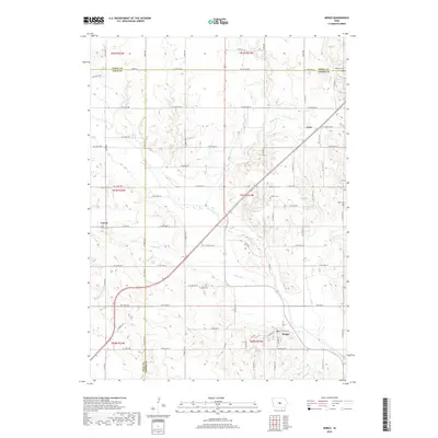 2018 Map of Mingo, 2018 Print