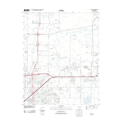 2012 Map of Mingo, 2012 Print