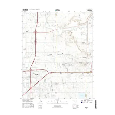2016 Map of Mingo, 2016 Print