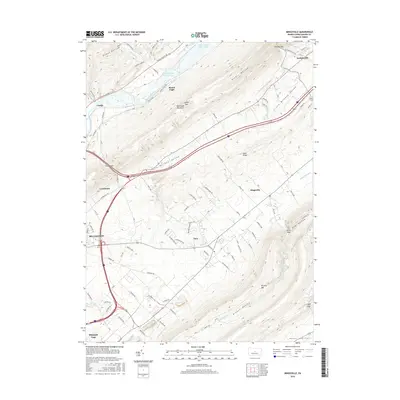 2016 Map of Mingoville, 2016 Print