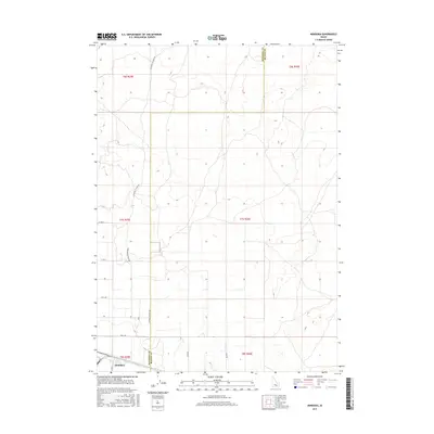 2017 Map of Minidoka, 2017 Print