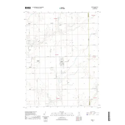 2018 Map of Minier, 2018 Print