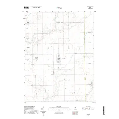 2021 Map of Minier, 2021 Print