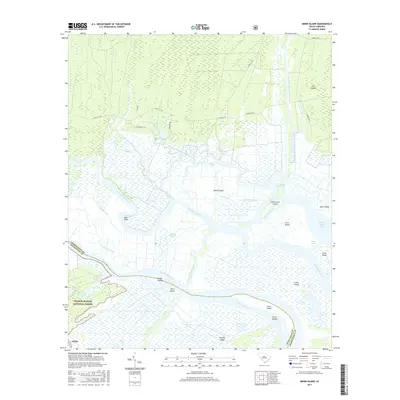 2017 Map of Minim Island, 2017 Print