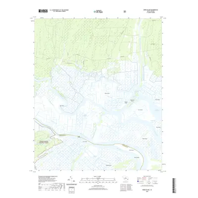 2020 Map of Minim Island, 2020 Print