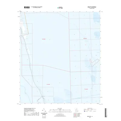 2020 Map of Mink Bayou, 2020 Print
