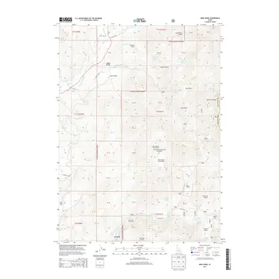 2013 Map of Mink Creek, 2013 Print