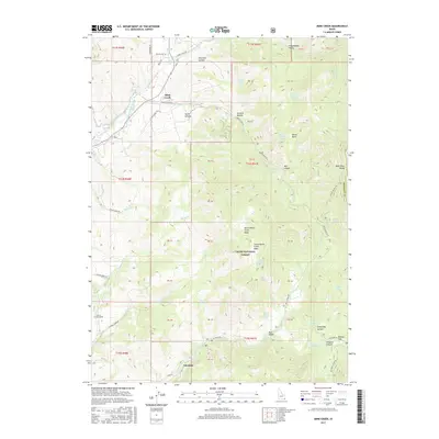 2017 Map of Mink Creek, 2017 Print