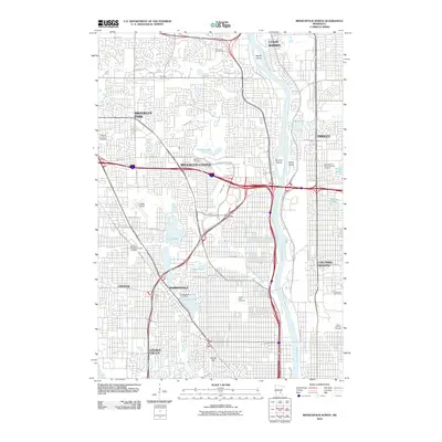 2010 Map of Minneapolis North, 2010 Print