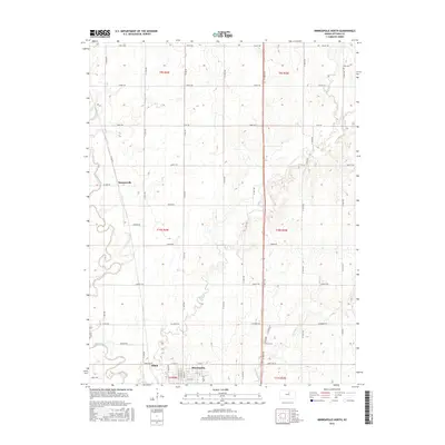 2016 Map of Minneapolis North, 2016 Print