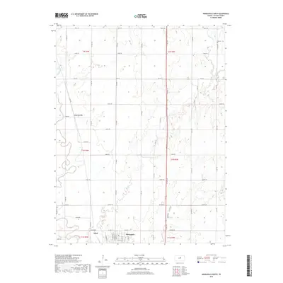 2018 Map of Minneapolis North, 2018 Print