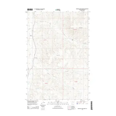 2014 Map of Minnehaha Creek North, 2014 Print