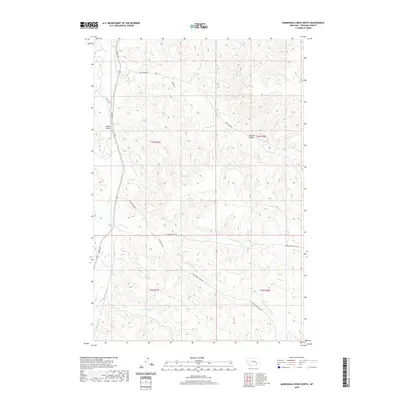 2020 Map of Minnehaha Creek North, 2020 Print