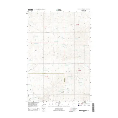 2014 Map of Minnehaha Creek South, 2014 Print