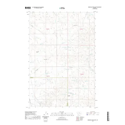 2020 Map of Minnehaha Creek South, 2020 Print