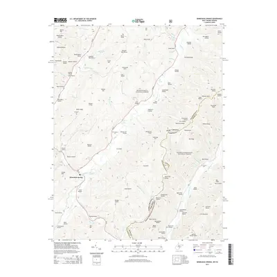 2014 Map of Minnehaha Springs, 2014 Print