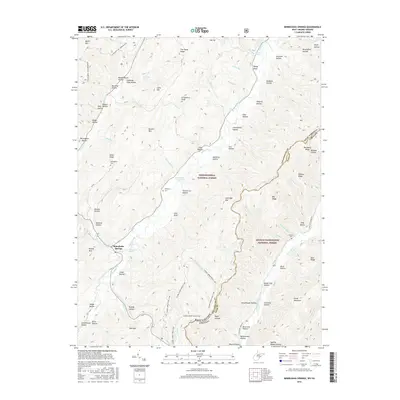 2016 Map of Minnehaha Springs, 2016 Print