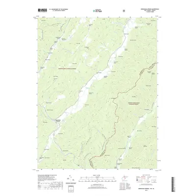 2019 Map of Minnehaha Springs, 2019 Print