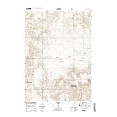 2015 Map of Minnekahta, 2015 Print