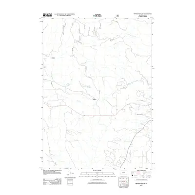 2012 Map of Minnekahta NE, 2012 Print