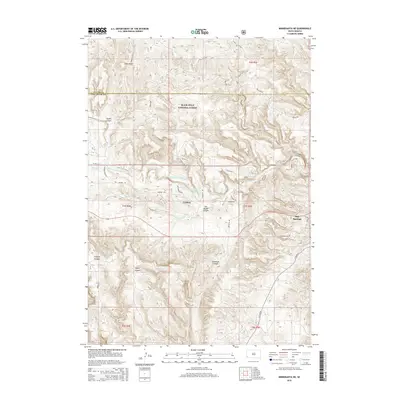 2015 Map of Minnekahta NE, 2015 Print