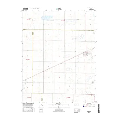 2016 Map of Minneola, 2016 Print