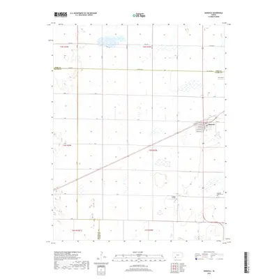 2018 Map of Minneola, 2018 Print