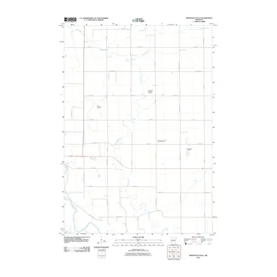 2010 Map of Minnesota Falls, 2010 Print
