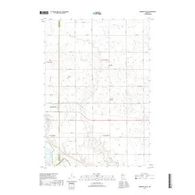 2019 Map of Minnesota Falls, 2019 Print