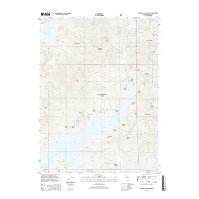 2015 Map of Minnesota Mountain, 2015 Print