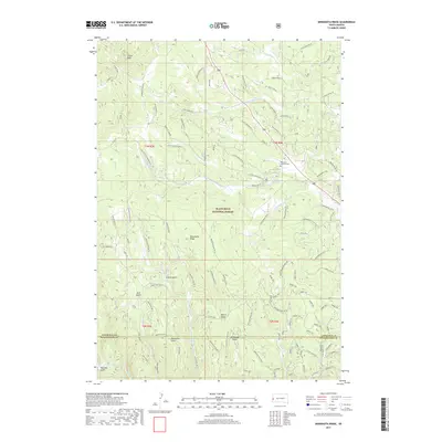 2017 Map of Minnesota Ridge, 2017 Print