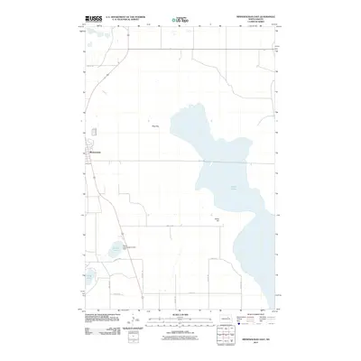 2011 Map of Minnewaukan East, 2011 Print